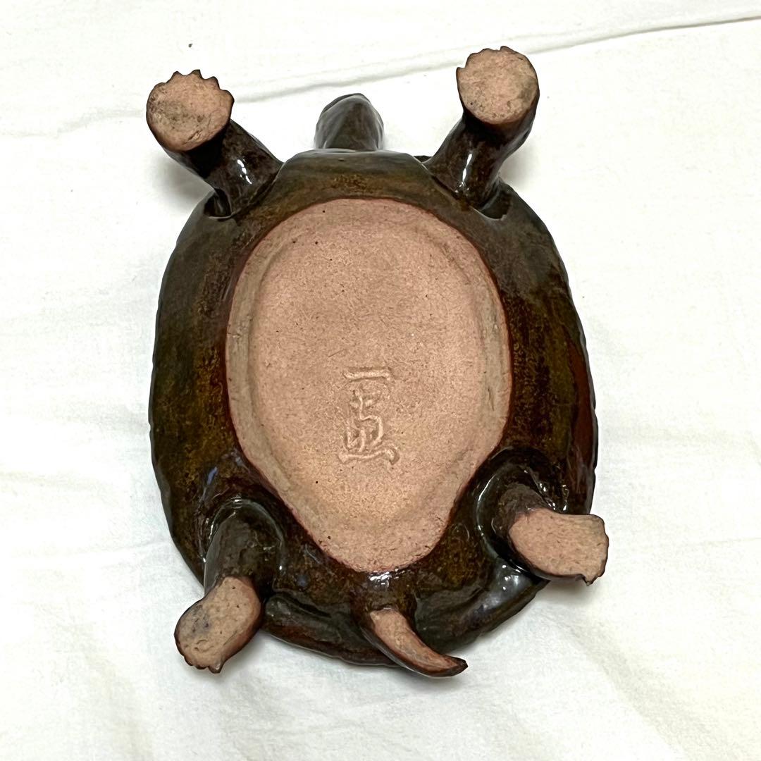 アンティーク　亀のオブジェ (木箱付き)一亀