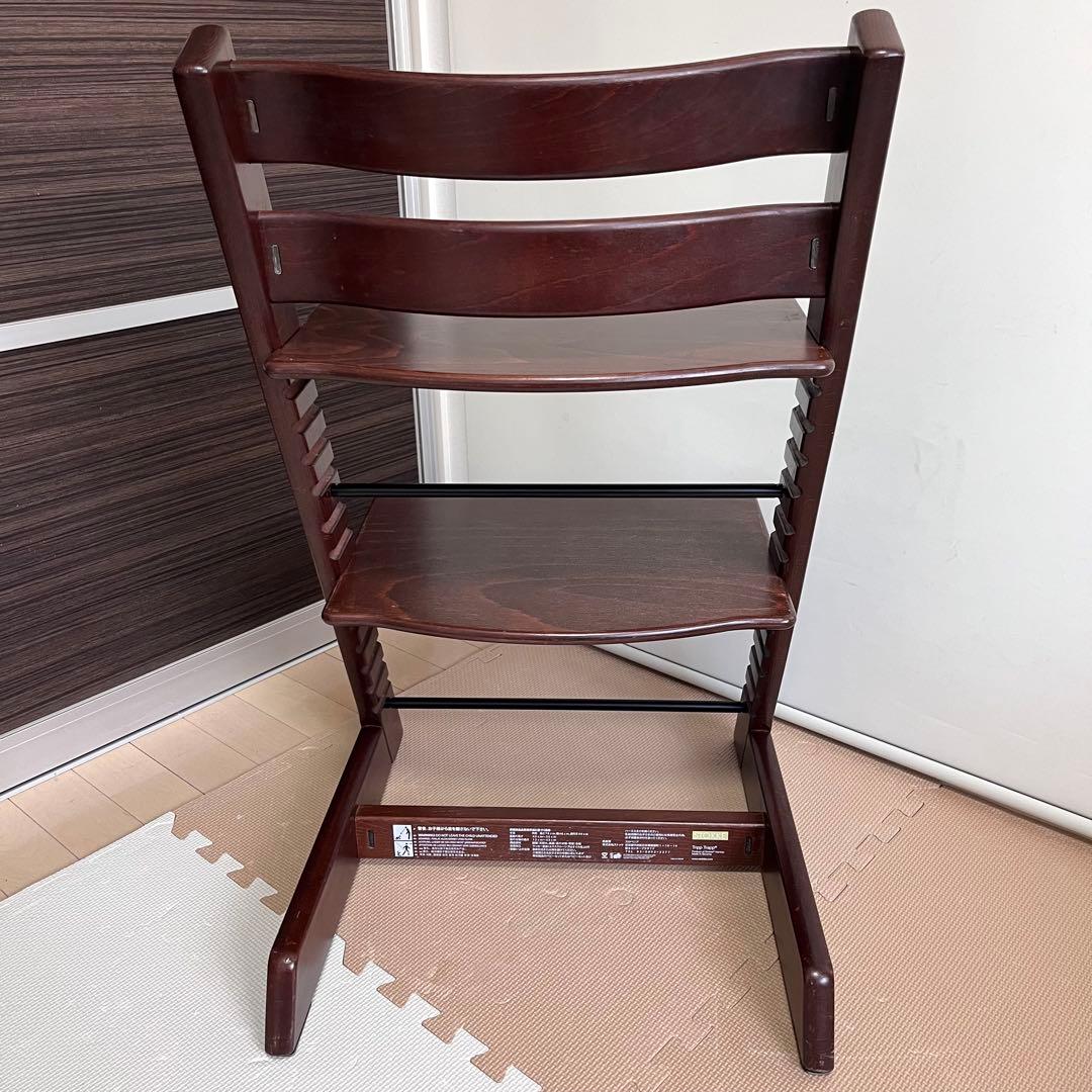 【新型現行品】ストッケ トリップトラップ ウォールナットブラウン