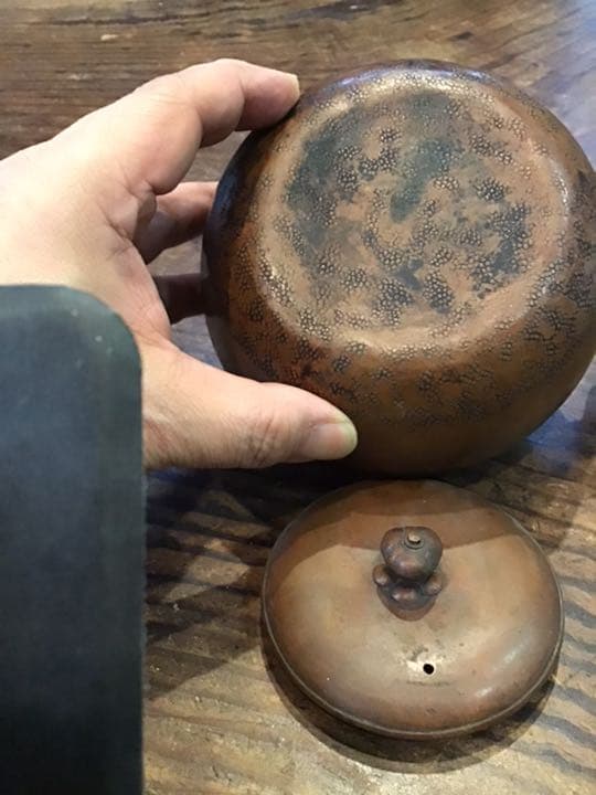 古水次　急須　茶具