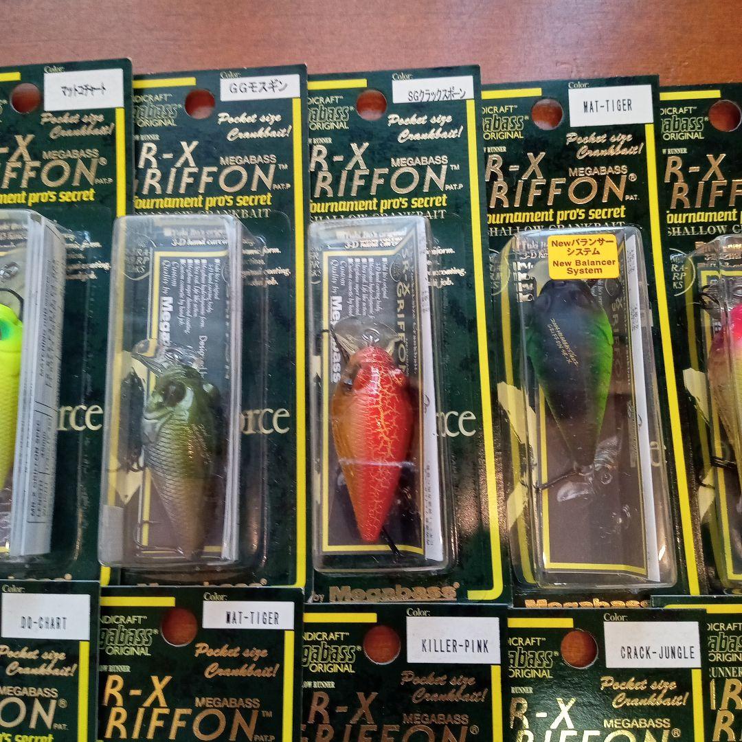 最初期メガバス SR-X＆MR-X GRIFFON 18個セット 旧タイプ