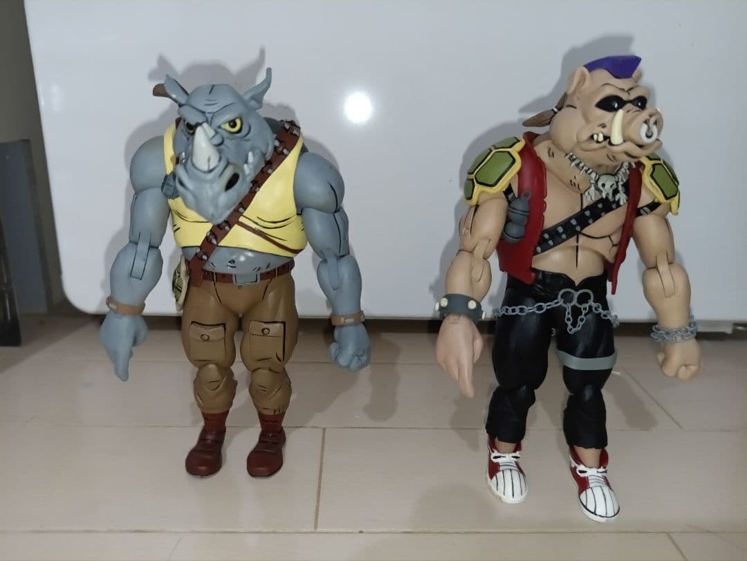 NECA ネカ タートルズ フィギュア ビーバップ&ロックステディ TMNT