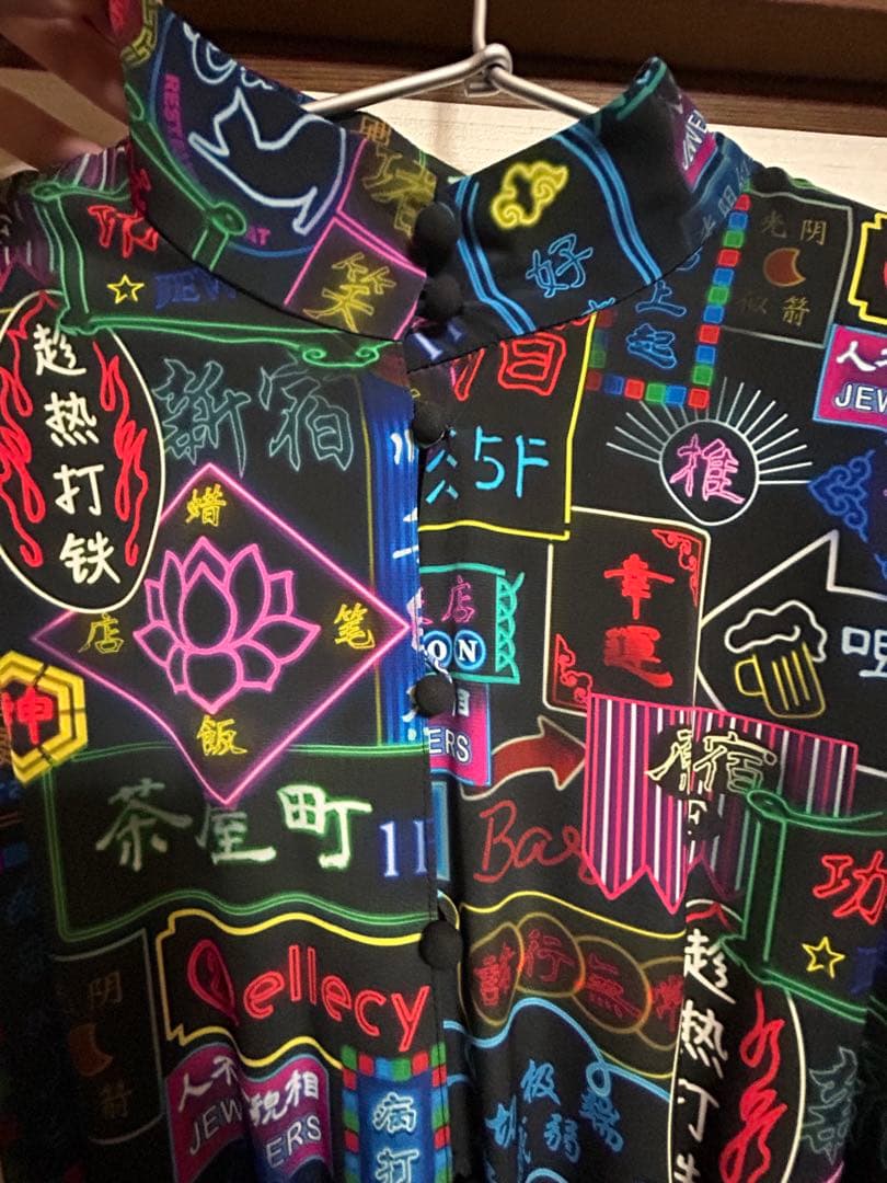 &ellecy アンドエルシー　ネオン　ワンピース　美品