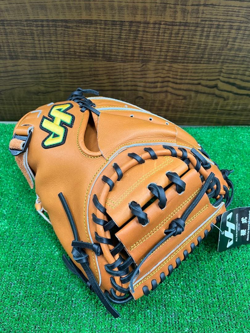 新品未使用　ハタケヤマ　硬式用キャッチャーミット