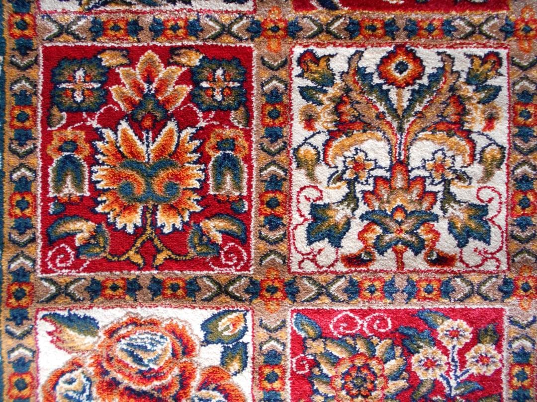 ふっかり！ウィルトン織 民族柄 高密度 ラグ 200×250cm-115001