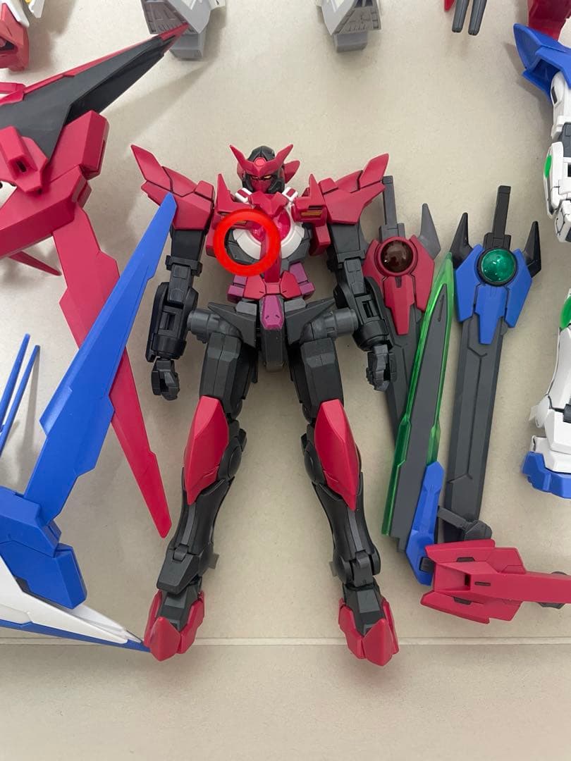 ガンプラビルドファイターズ7体セット