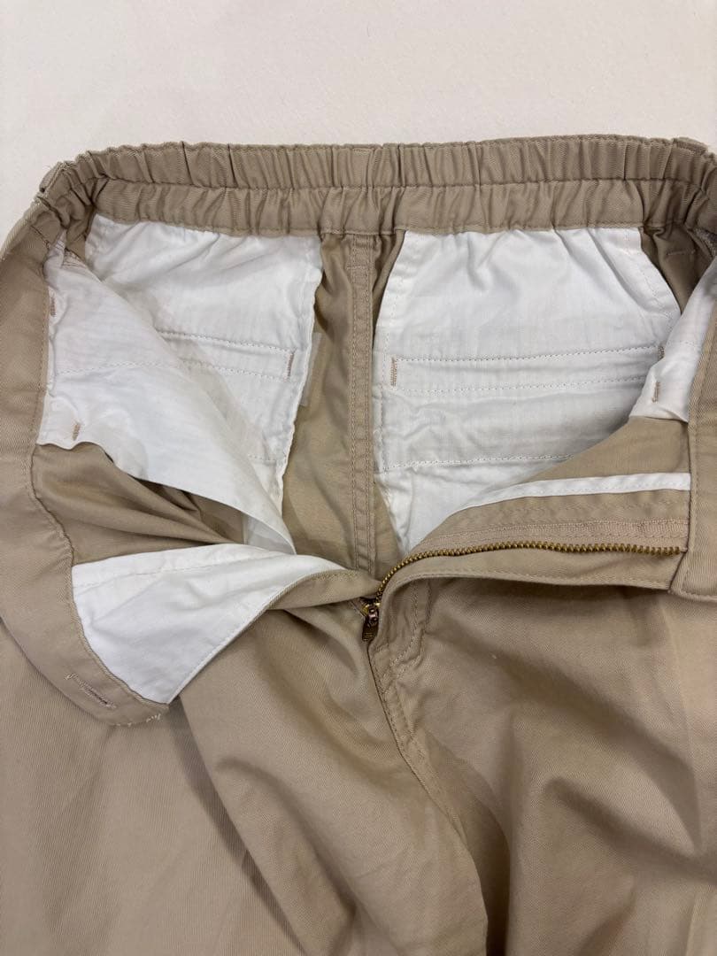 ドゥロワー drawer タック　チノパン