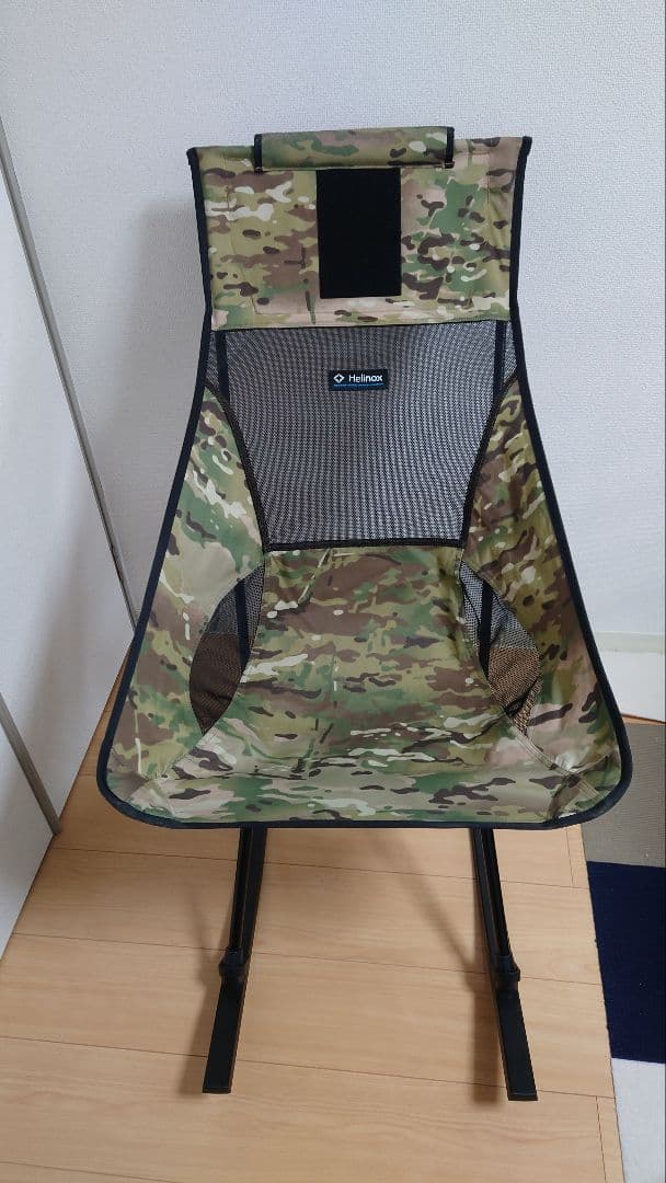 kyu　Helinox タクティカルサンセットチェアカモ　ロッキングフット