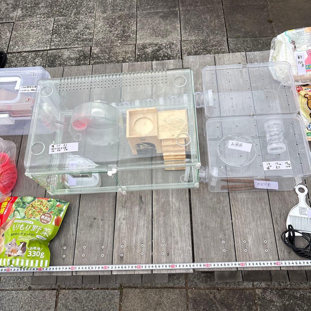 ハムスター　飼育セット　アクリル　小動物ケージ