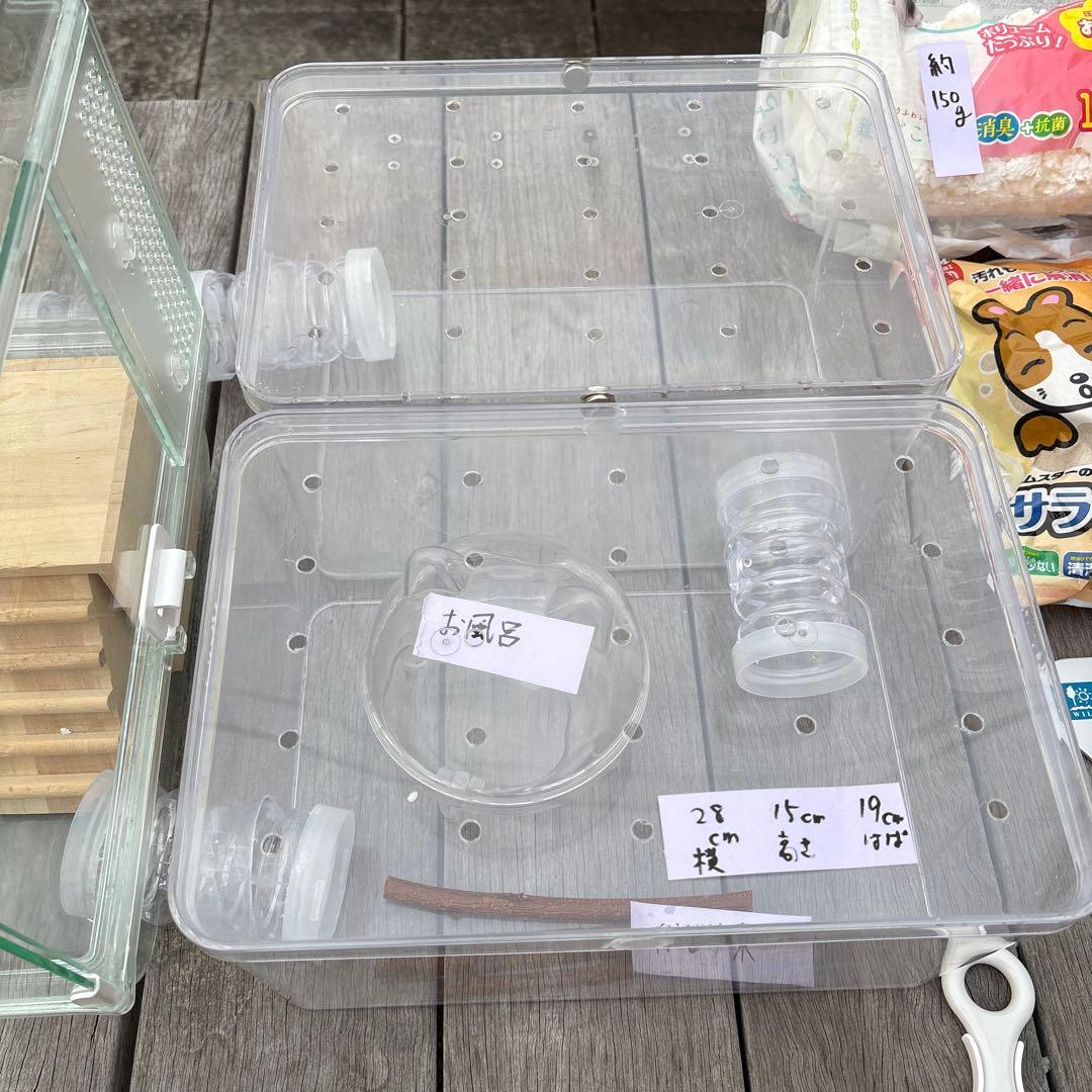 ハムスター　飼育セット　アクリル　小動物ケージ