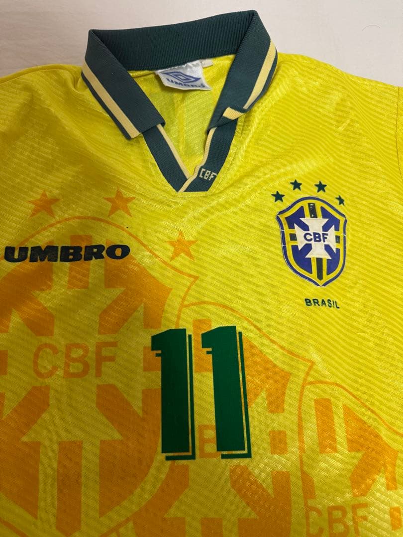 1994FIFAワールドカップ ブラジル代表 ロマーリオ ホームユニフォーム