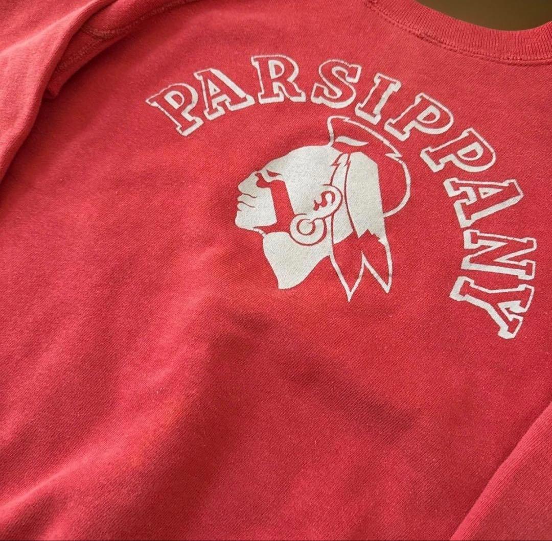 ビンスエ　チャンピオ70s バータグ　スウェットトレーナー　赤色champion