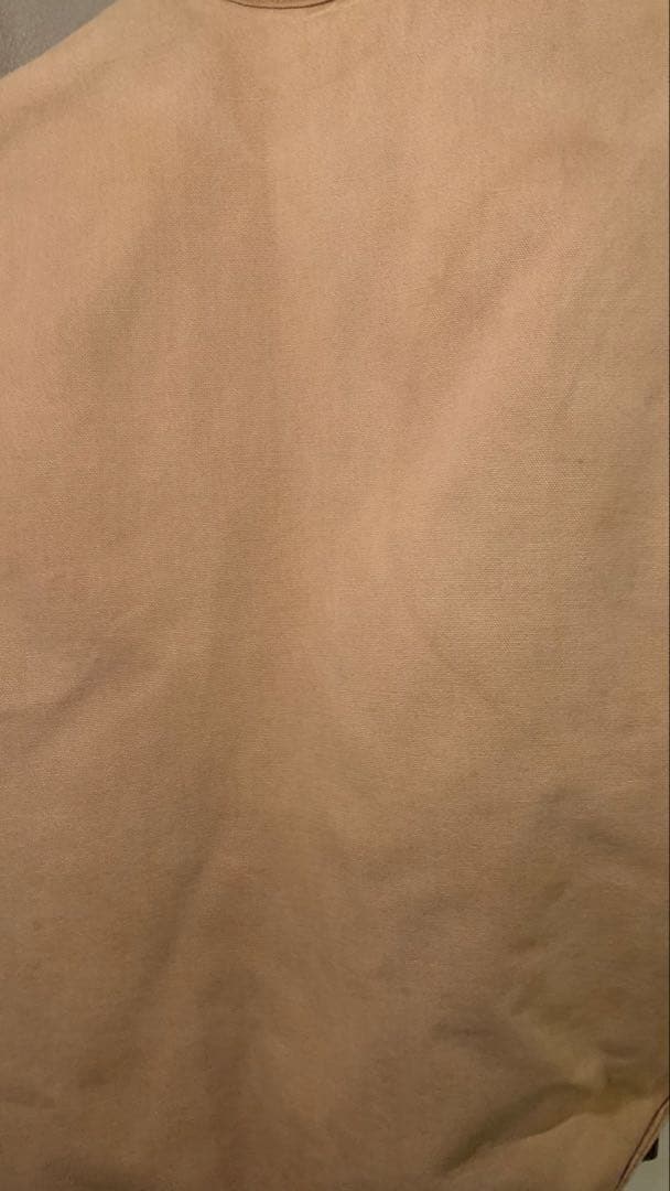 美品Carhartt vintageUSAベージュ ダッグベストゴールデンサイズ