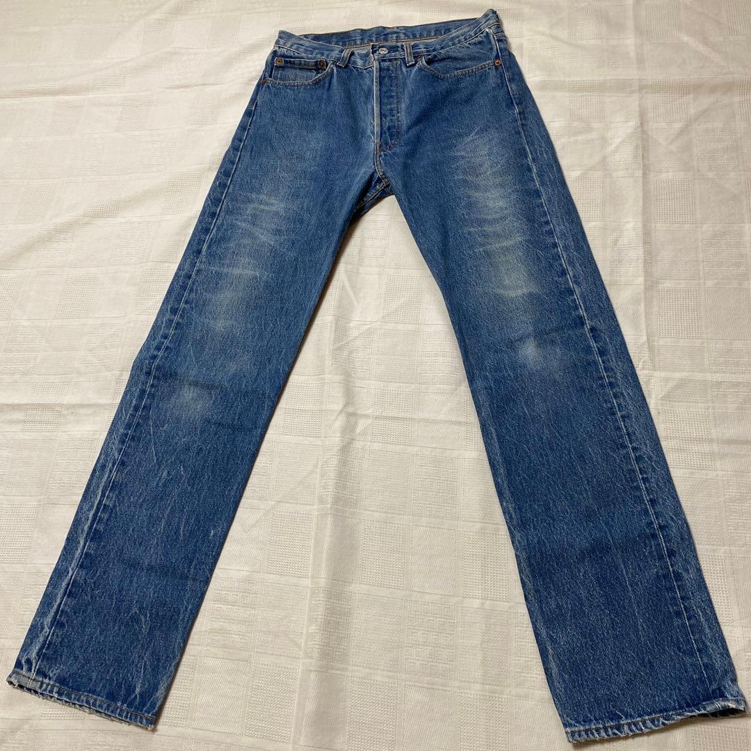 リーバイス501 90s USA製 W33 L36 ボタン裏524 デニム