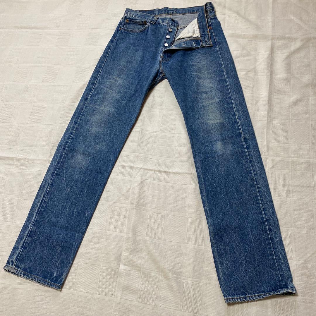 リーバイス501 90s USA製 W33 L36 ボタン裏524 デニム
