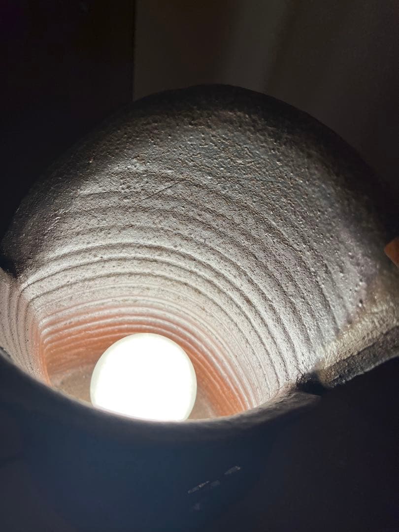 備前焼　間接照明　陶器照明