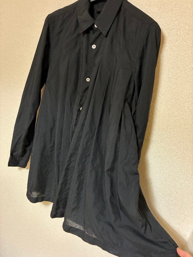 COMME des GARCONS ポリエステル デザインシャツ