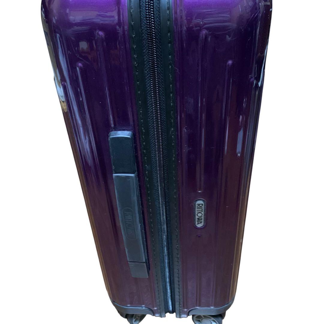 美品‼️RIMOWA リモワ サルサ 4輪キャリーケース 紫 USBポートキャビン