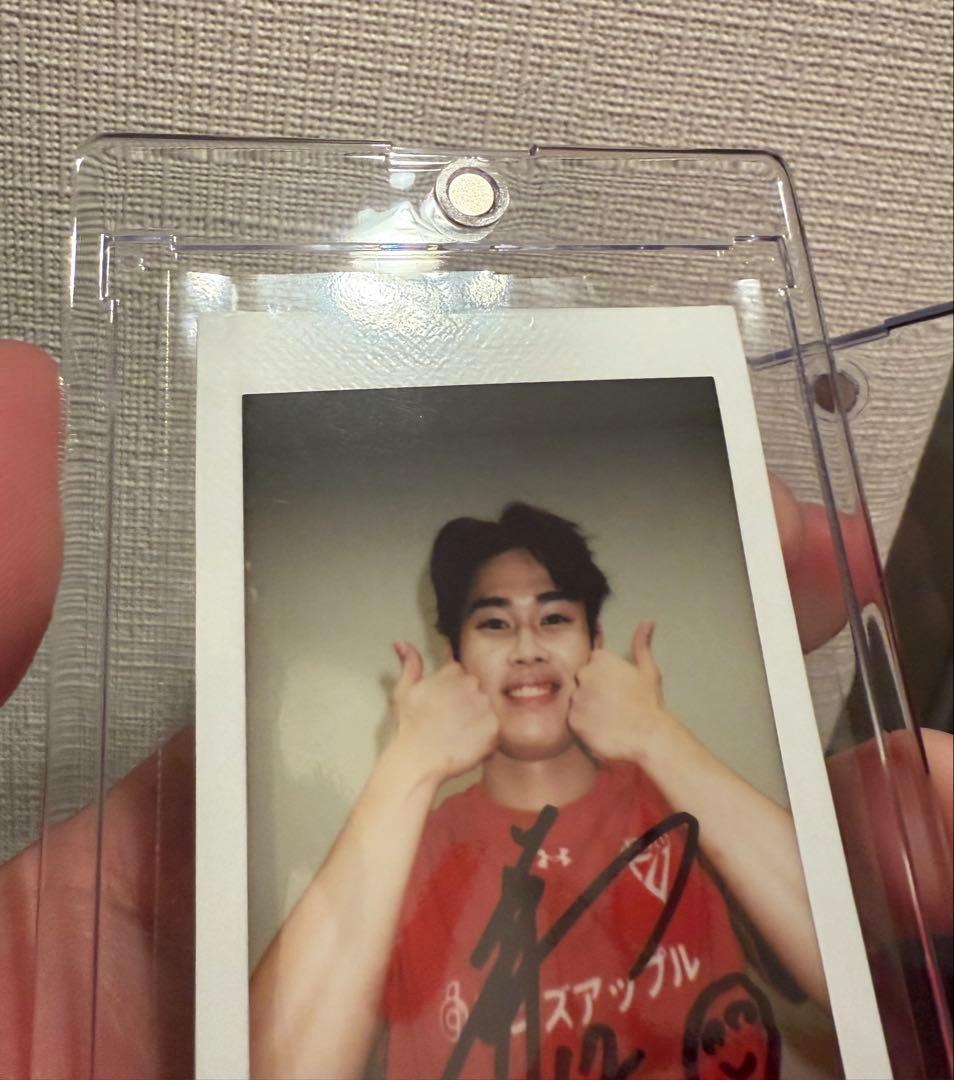 千葉ジェッツ　金近廉 選手　直筆サイン　チェキ