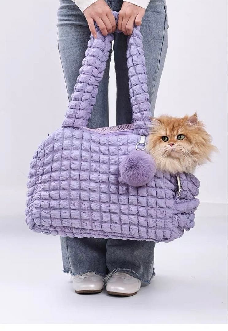 ペットとお出かけ❤かわいいデザインバック　愛犬と一緒に