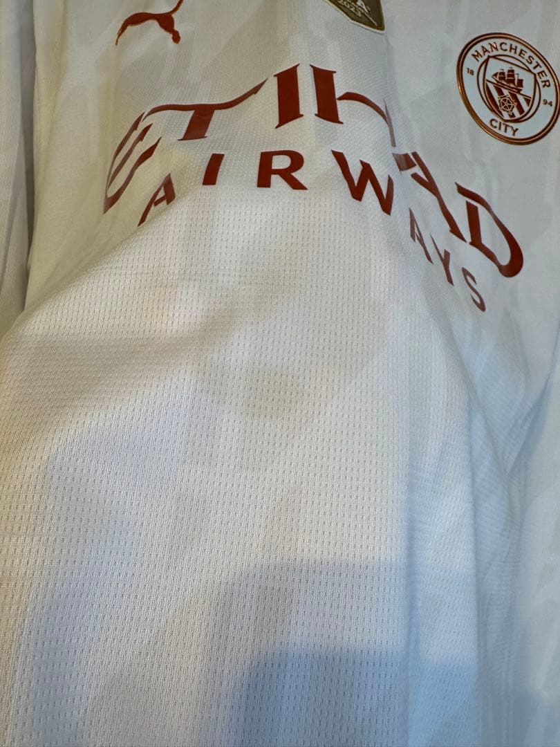 マンチェスター・シティ 優勝パッチ入り