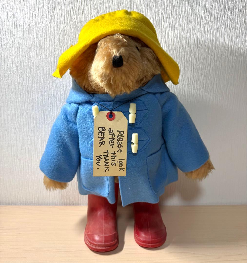 レトロ 希少 パディントン ベア ビッグ ぬいぐるみ