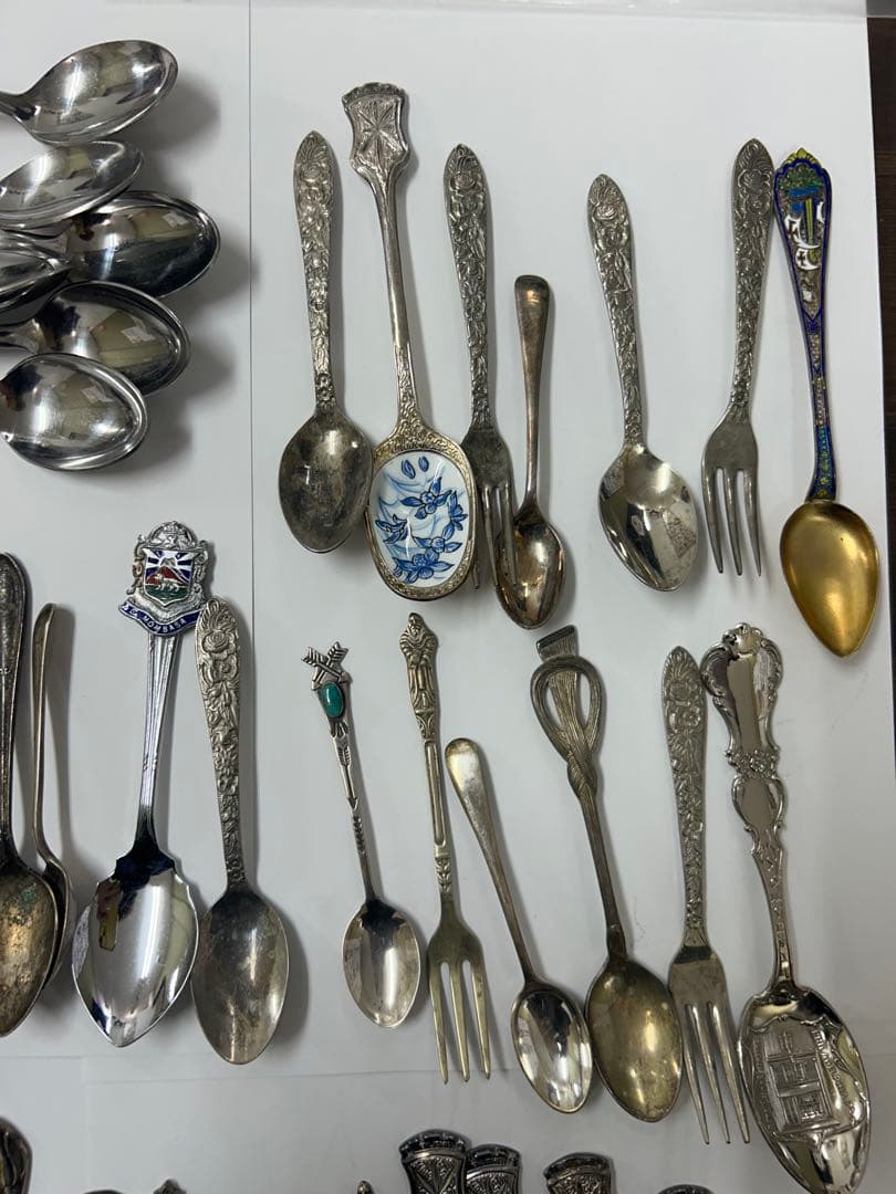 ST-27 ヴィンテージ/アンティーク/スプーン/フォークお箸まとめ売り/82本