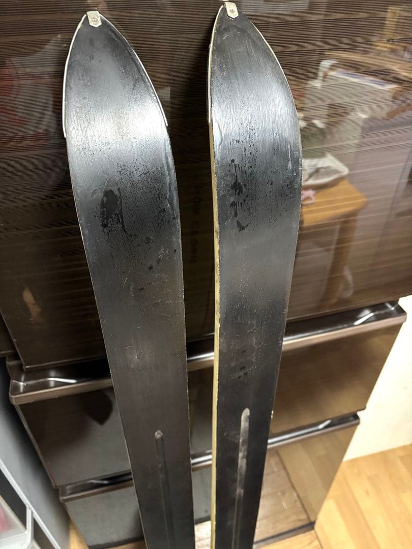 ビンテージ　スキー板(白)133cm 未使用品