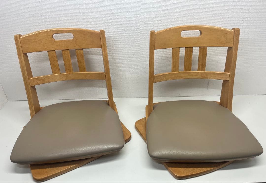 ニトリ NITORI 回転座椅子 座椅子 2脚セット こたつ椅子