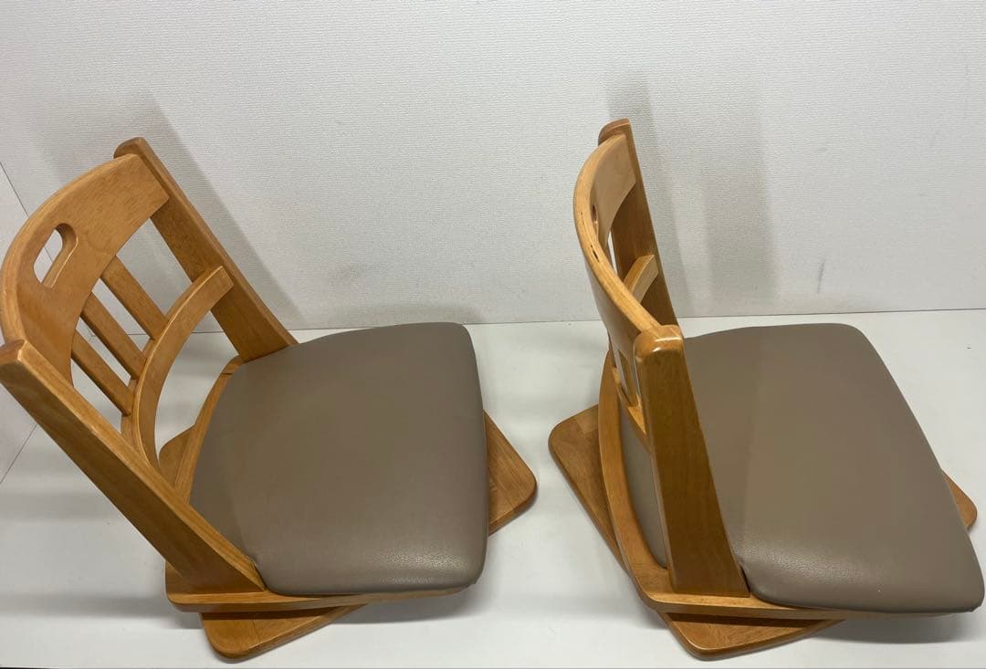 ニトリ NITORI 回転座椅子 座椅子 2脚セット こたつ椅子