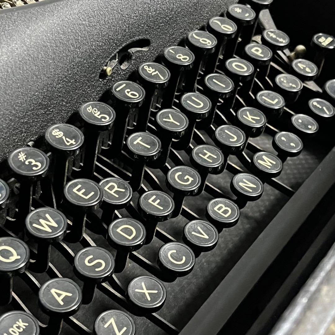 アンティーク　タイプライター　REMINGTON MODEL 5 レミントン社製