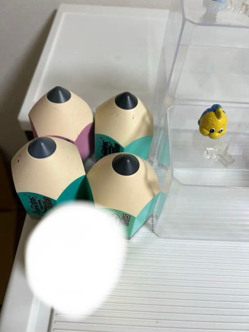 ディズニー、アニメータードール（ミニ）リトルズ、アリエル、アナ雪ベッドフィギュア