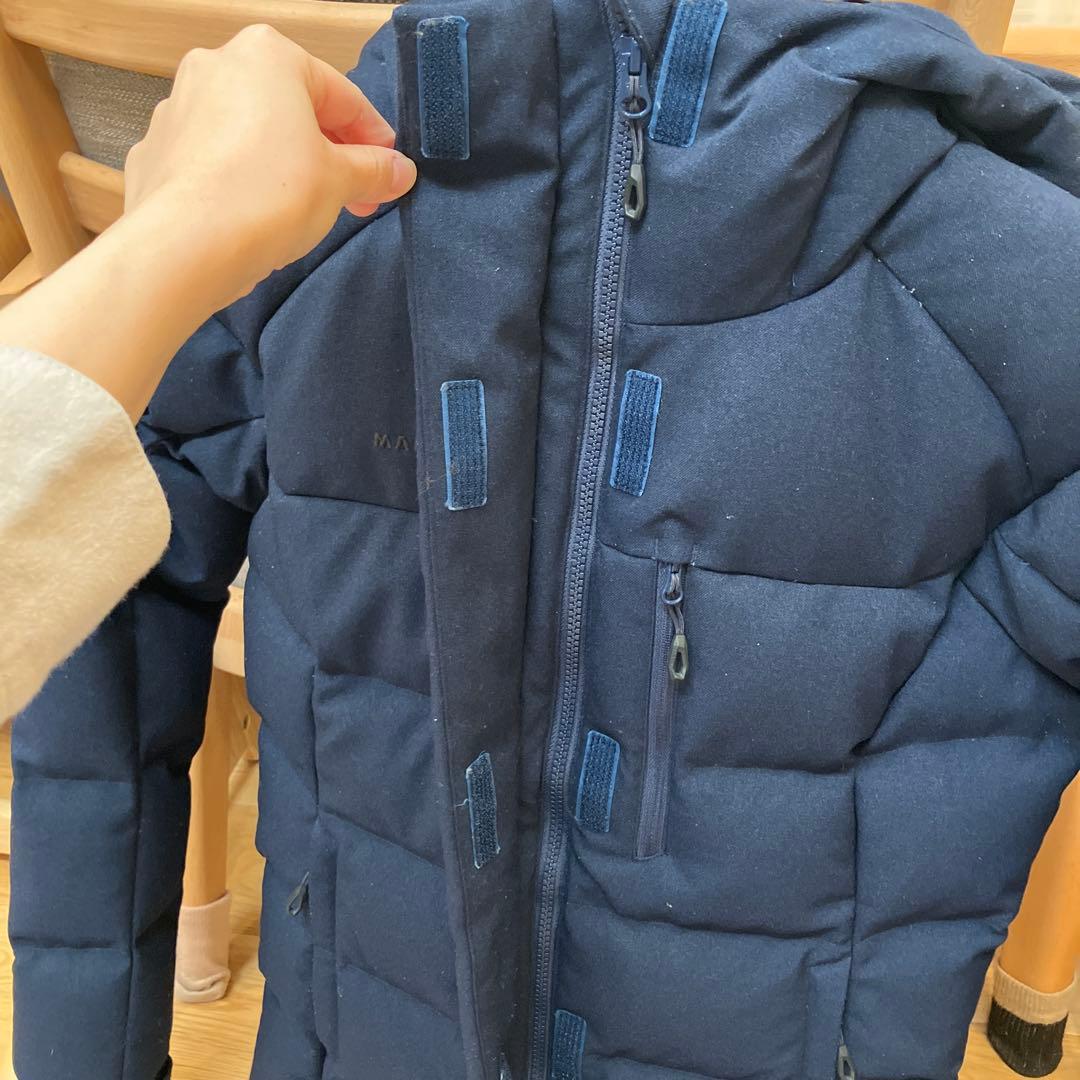 MAMMUT ネイビー ダウンジャケット Ｍ