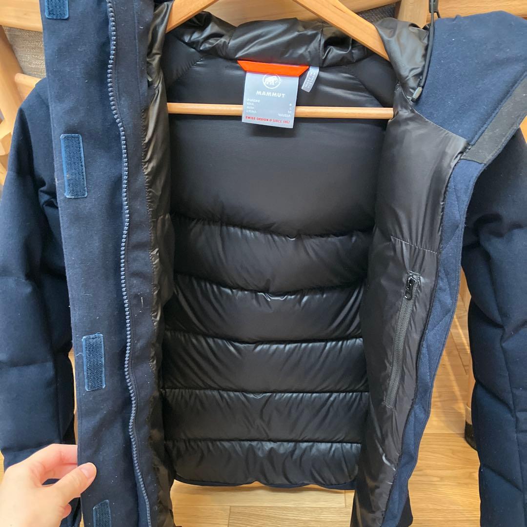 MAMMUT ネイビー ダウンジャケット Ｍ