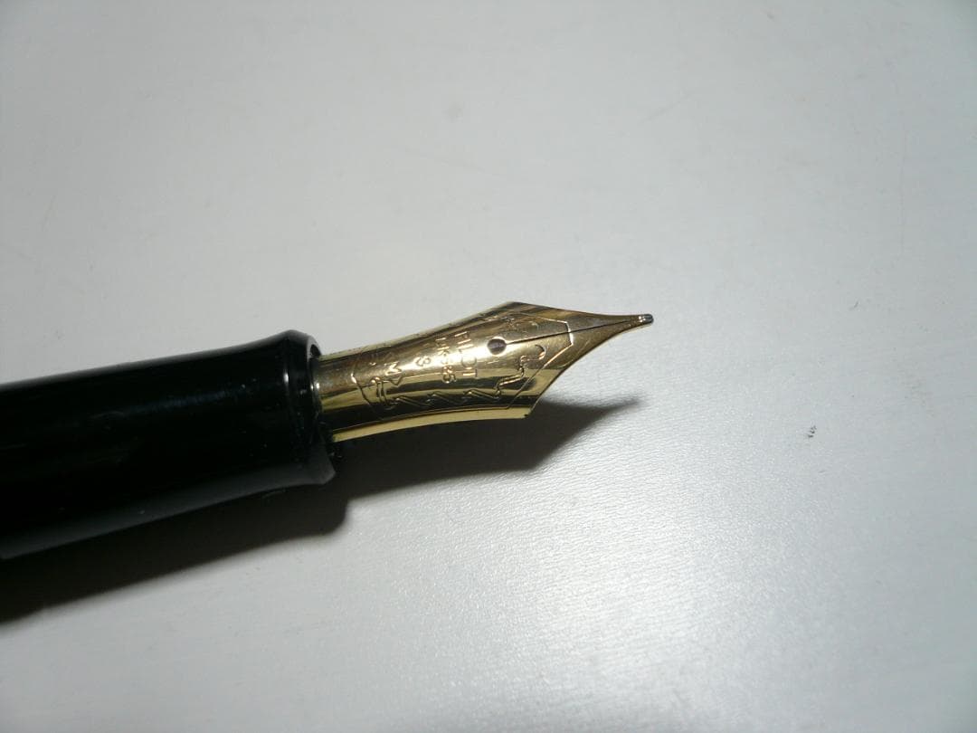 昭和レトロ PILOT 万年筆 パイロット 14K-585ペン先＜M＞3カスタム