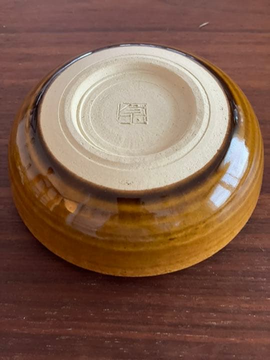 人間国宝　加藤卓男　ペルシャ黄釉三彩陶筥