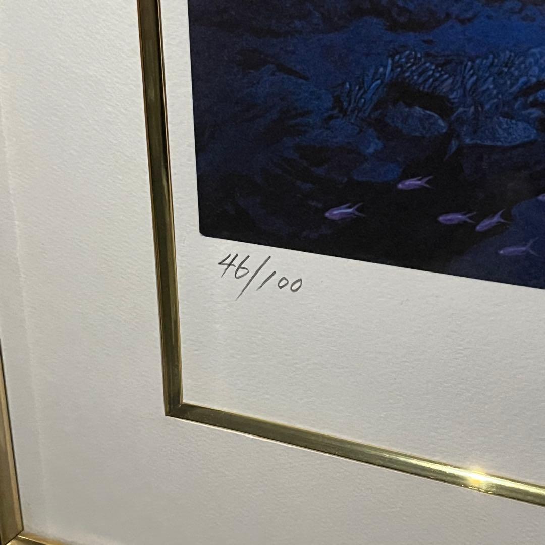 h*o様 【匿名発送】戸川郁夫　アビス　絵画　ジークレー　キャンバスエディション