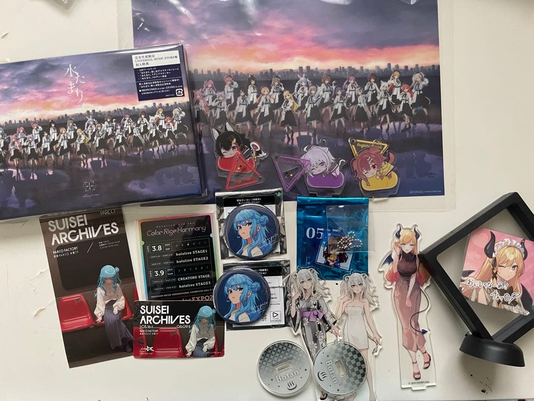 ホロライブ　グッズ引退品　バラ売り不可