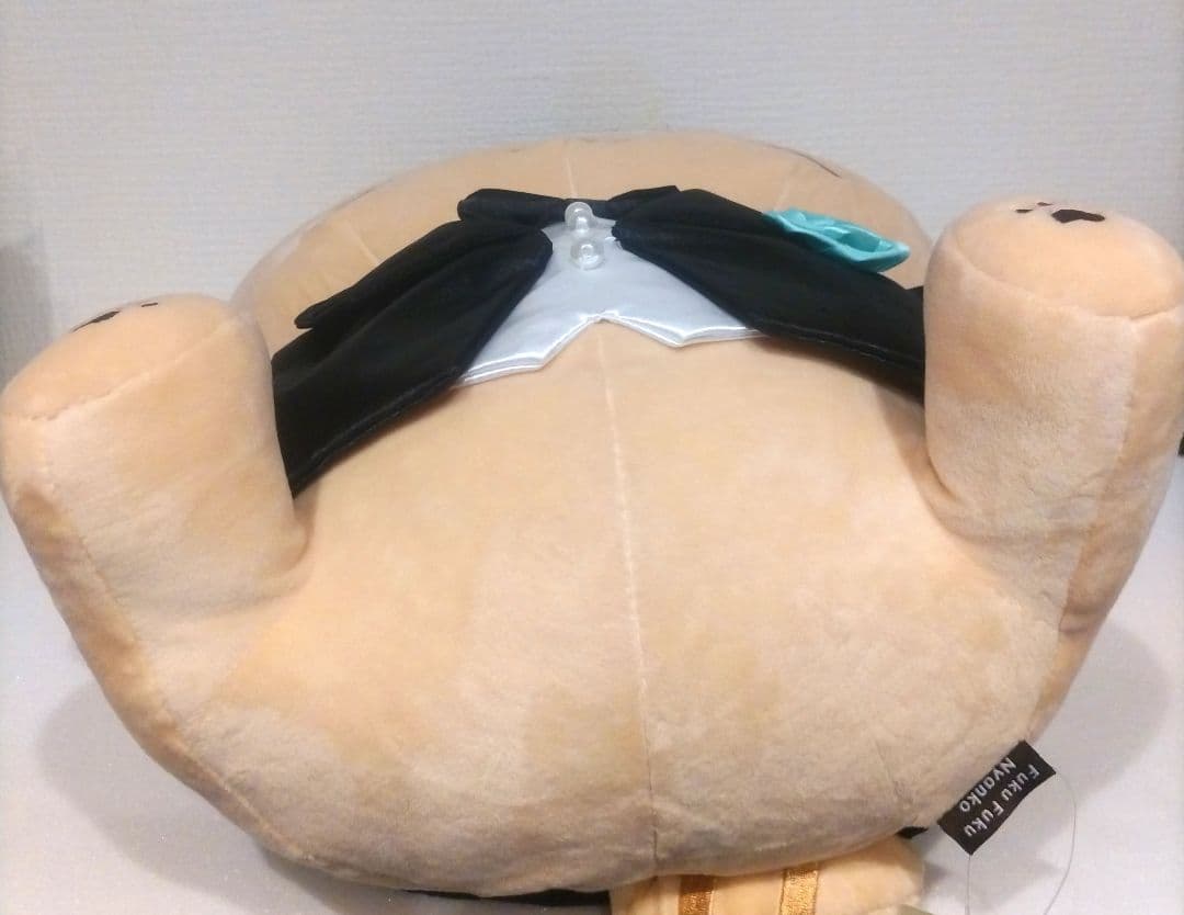 ふくふくにゃんこ ビッグ ブライダル ぬいぐるみ チャチャ丸 特大 ウェディング