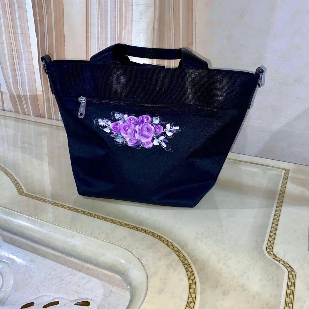 確認画面　薔薇　手描き　トールペイント