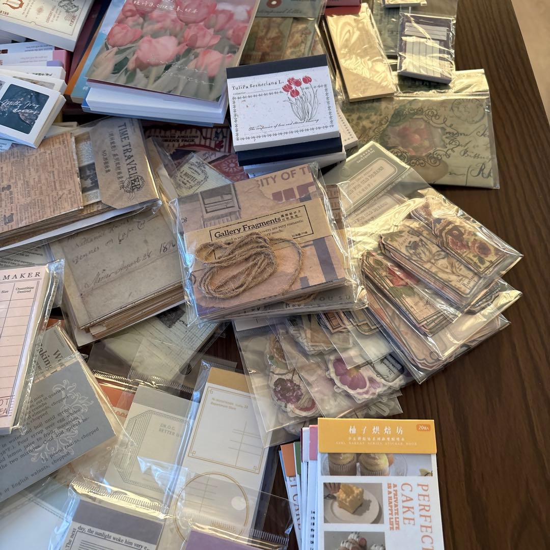 【新品中古】コラージュ　紙もの　素材　まとめ売り