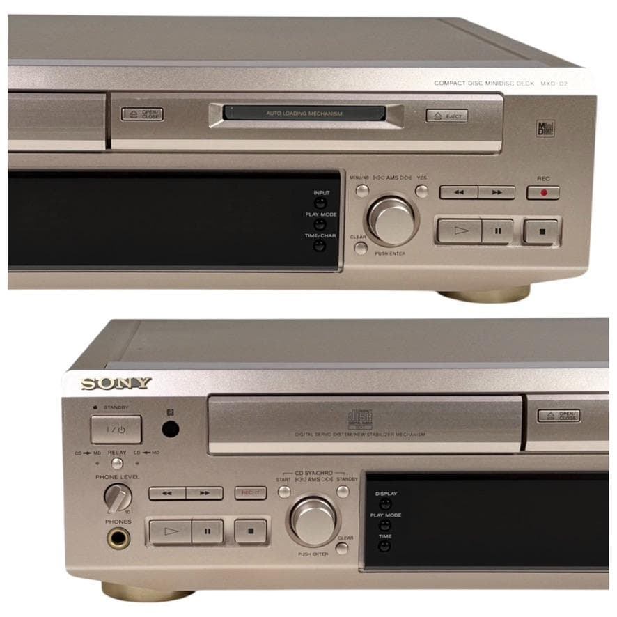 ◆優良美品◆SONY MXD-D2 MDレコーダー/CDプレーヤー 一体型デッキ