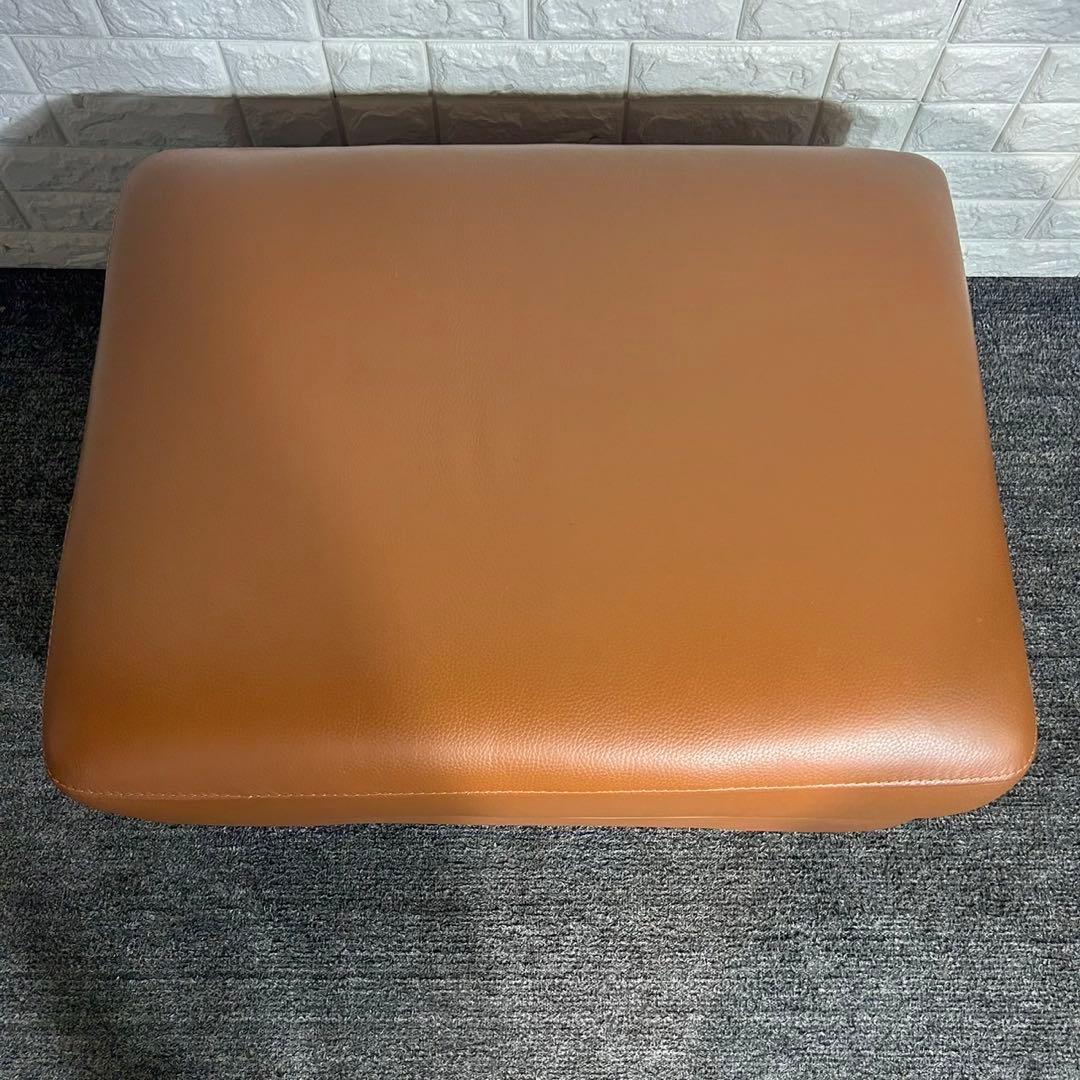 東京インテリア オットマン スツール レザー 革張り インテリア 家具 G064