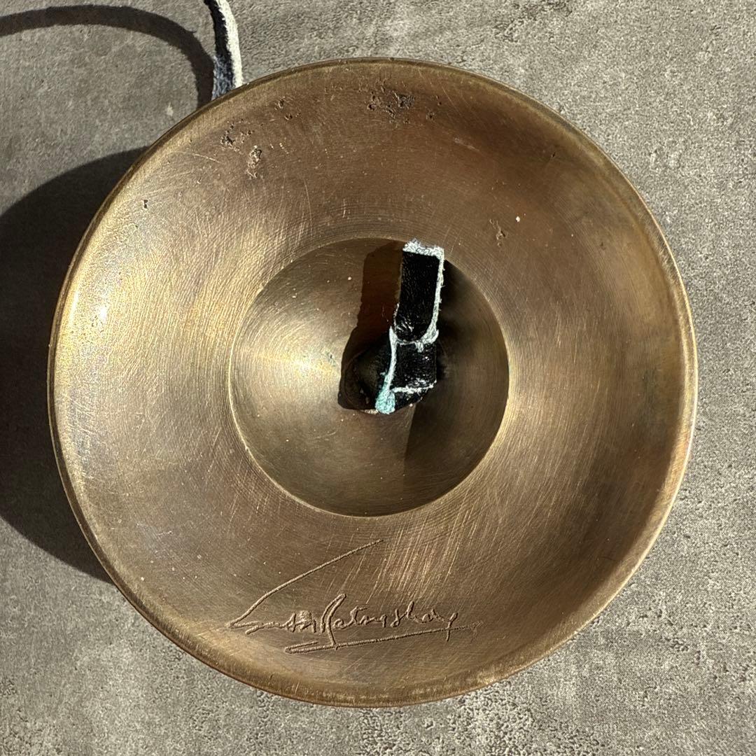 未使用　サイン付き　サンタラトナシャキア工房　ティンシャ