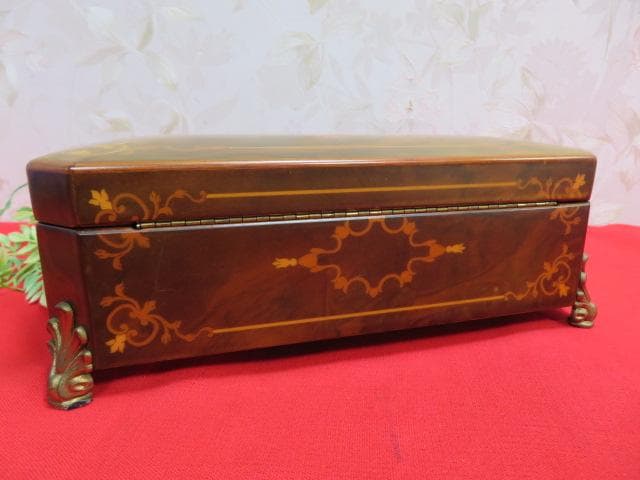 き*こ様 6ee1355 リュージュ社のオルゴール 曲カノン　スイス製　アンティ