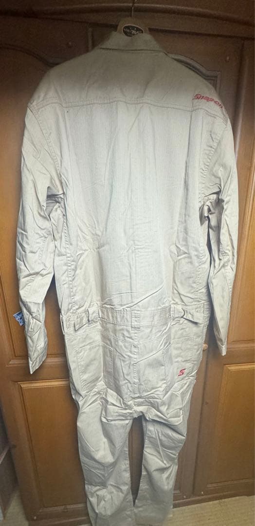 Snap-on ベージュ つなぎ 4L スナップオン　未使用品　新品　長袖