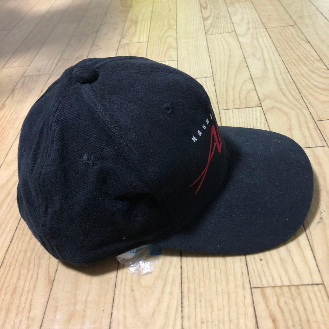 90s Jリーグ 鹿島アントラーズ ビンテージ キャップ 黒