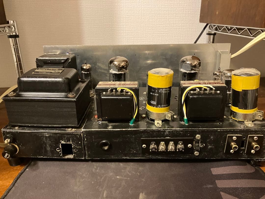 6CA10 シングルアンプ 真空管アンプ 音でますが念のためジャンク扱い