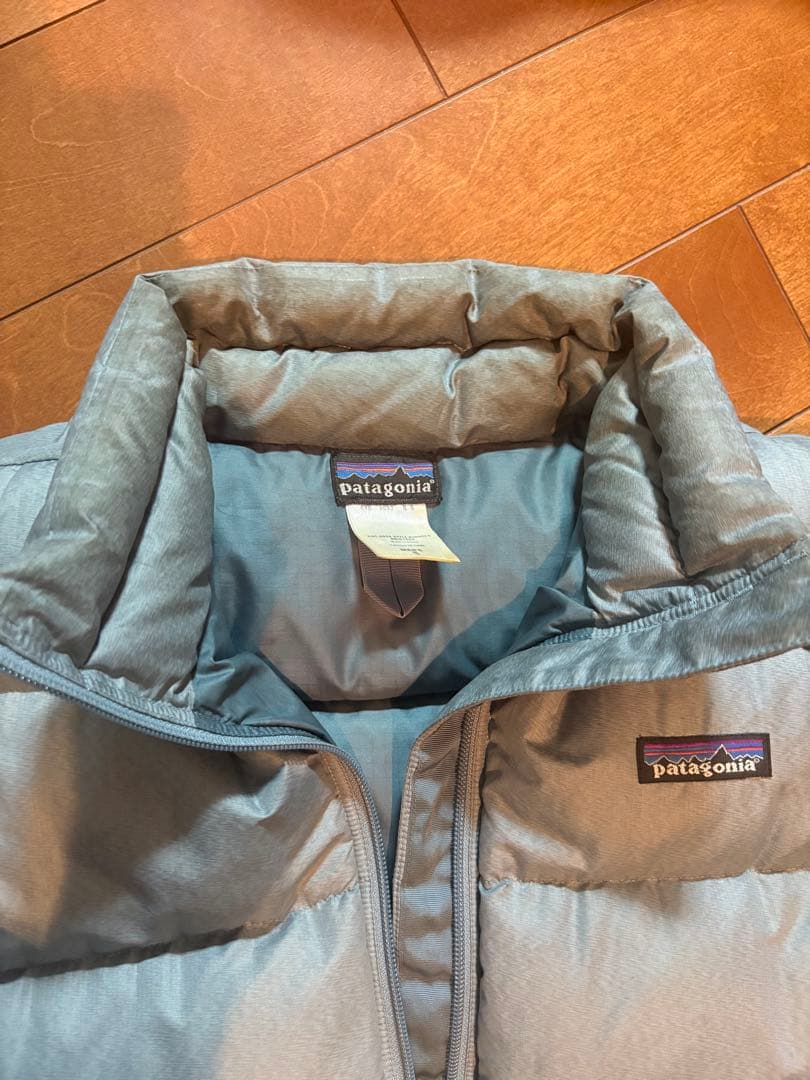 90s〜00s Patagonia ライトブルーダウンジャケット