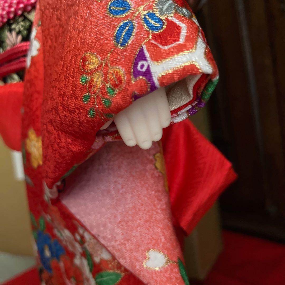 作家物/かわいい市松人形/公司作/日本製/高さ40cm/紙元箱/栞/保管状態良好