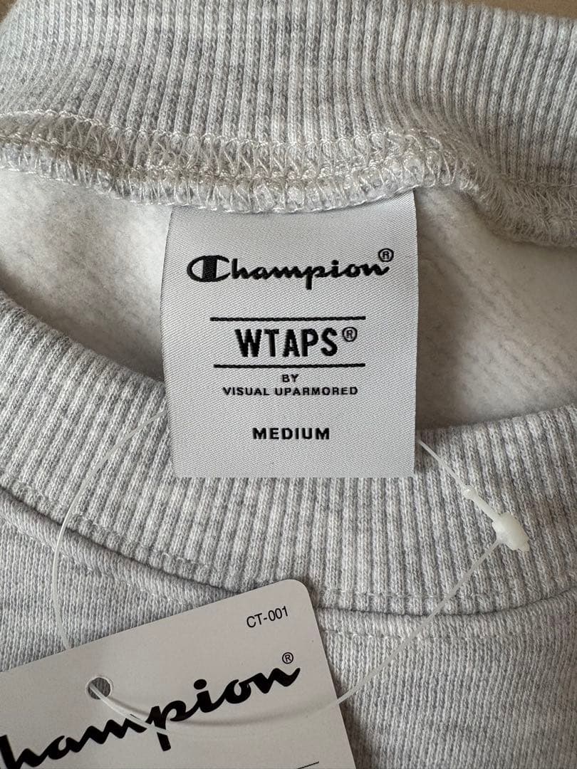 WTAPS CHAMPION最新作ACADEMY CREWNECK グレーM新品